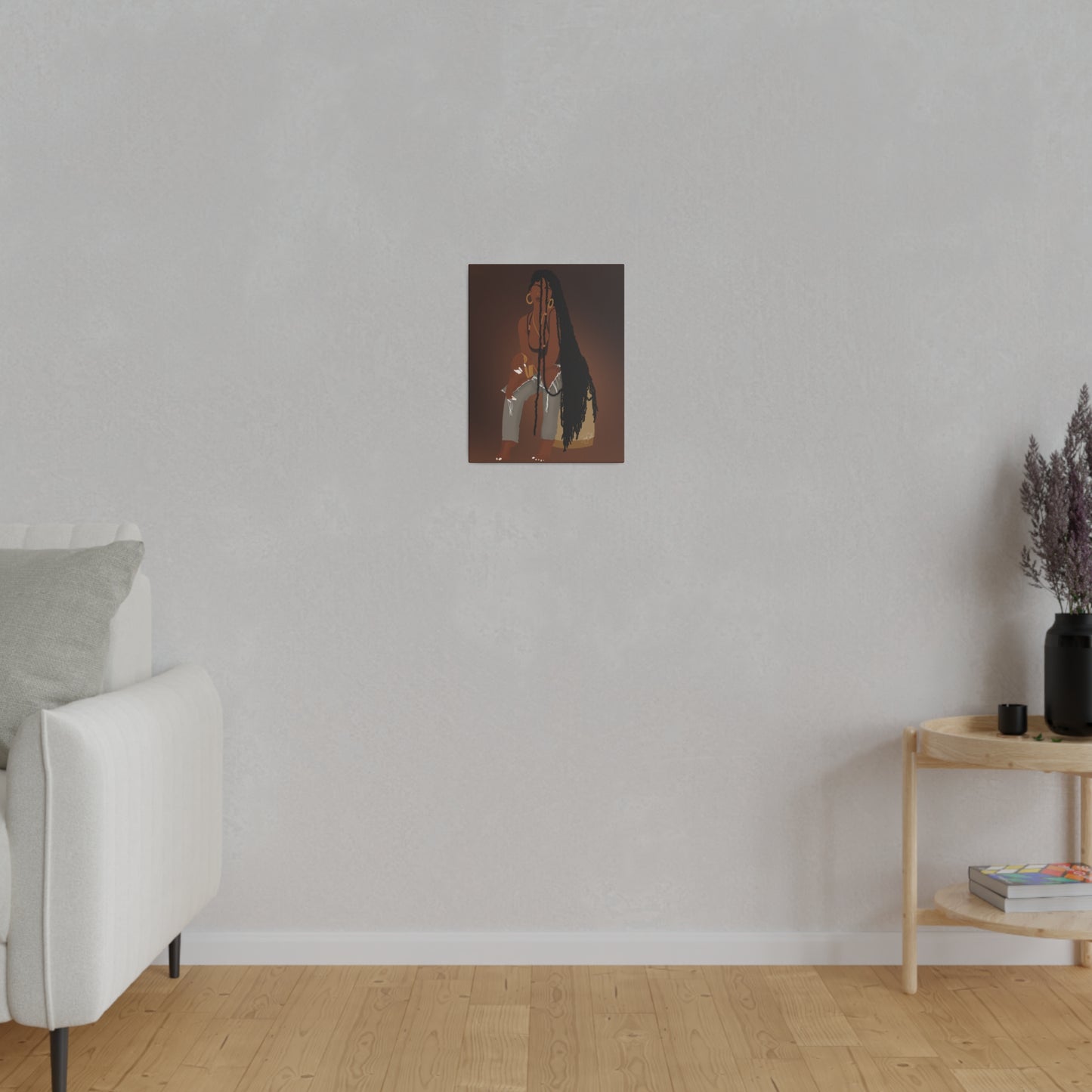 Mocha Muse Matte Canvas