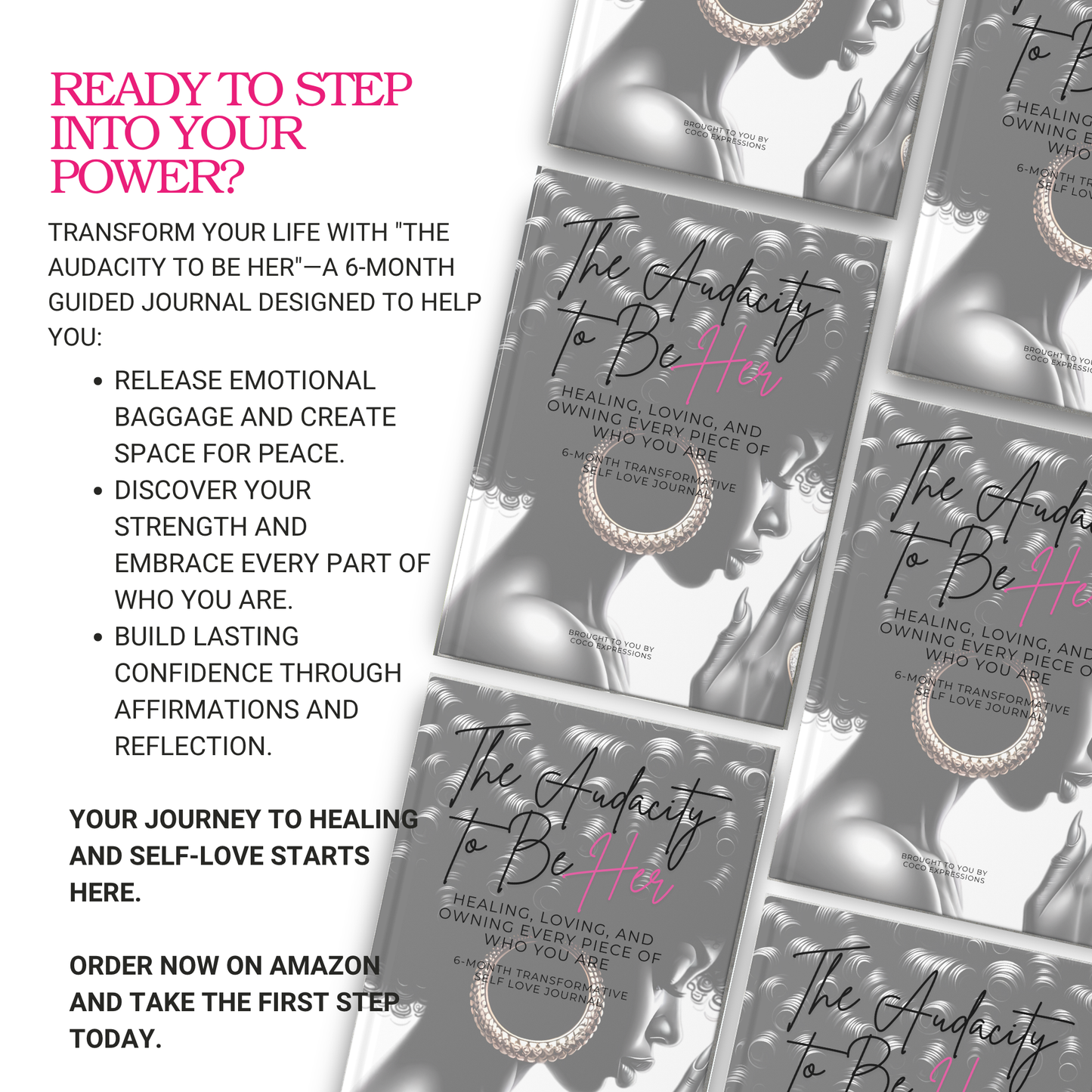 The Audacity to Be Her – 6-Month Guided Journal & GPT Experience