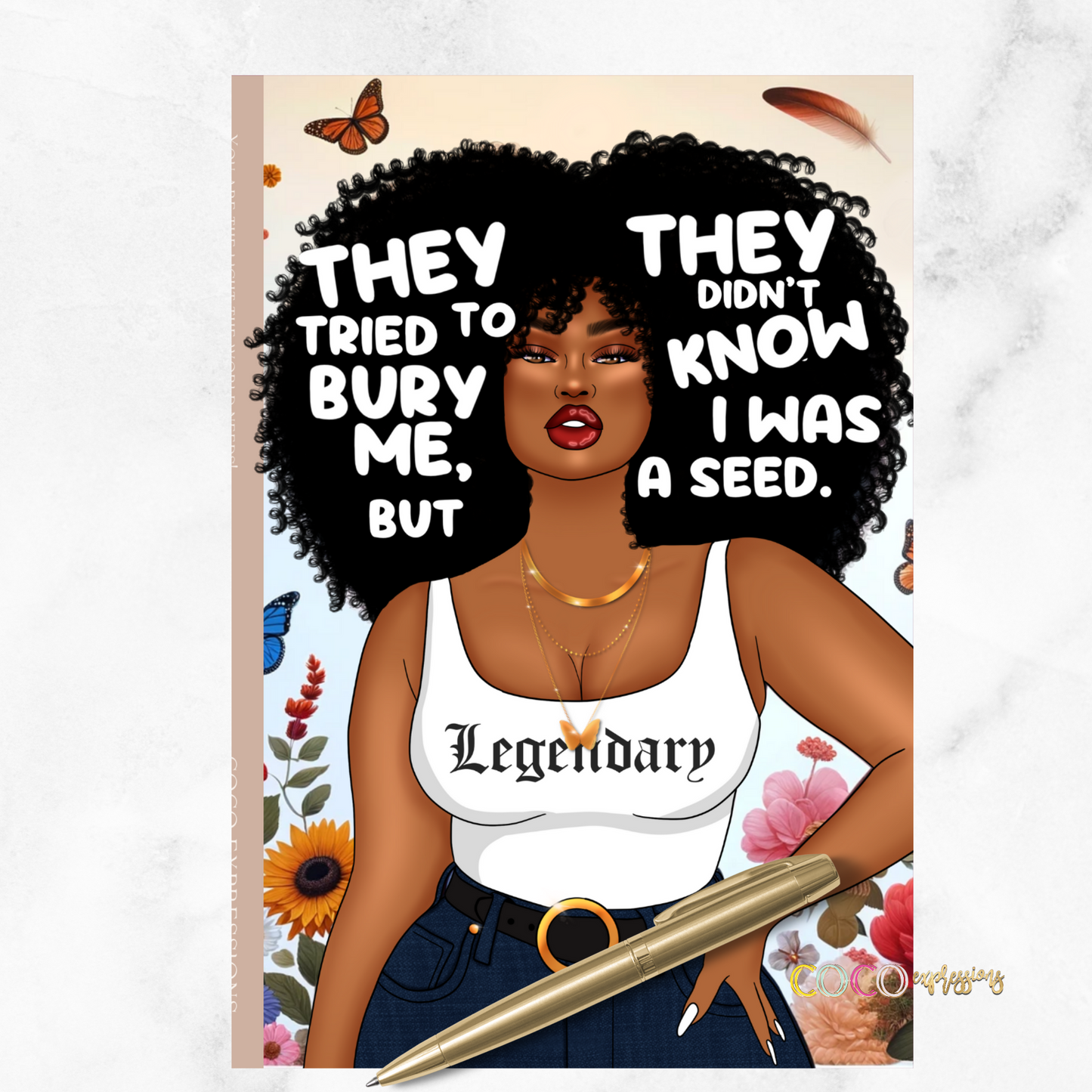 I AM THE SEED Lined Journal