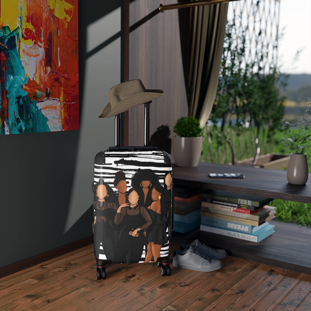 Black Elegance Cabin Suitcase