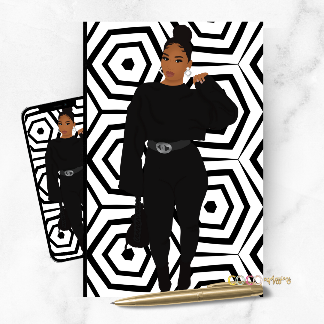 JUST ME - GROWN WOMAN! Journal & Notebook