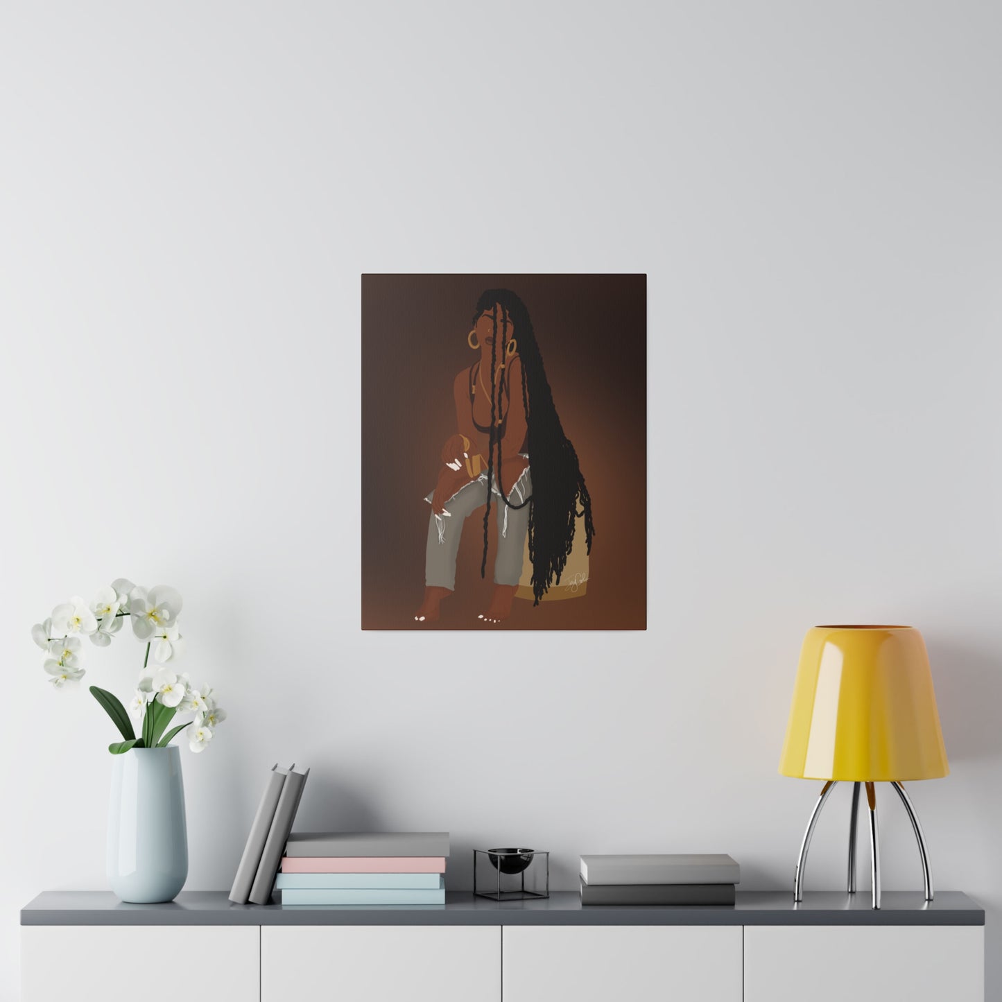 Mocha Muse Matte Canvas