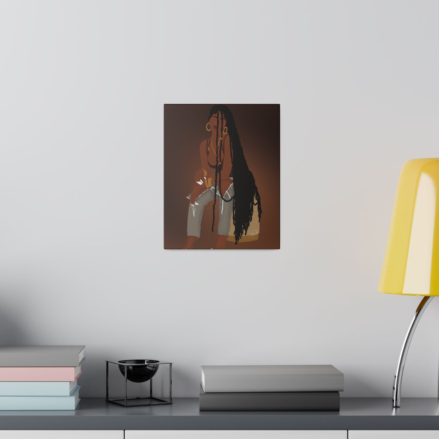 Mocha Muse Matte Canvas