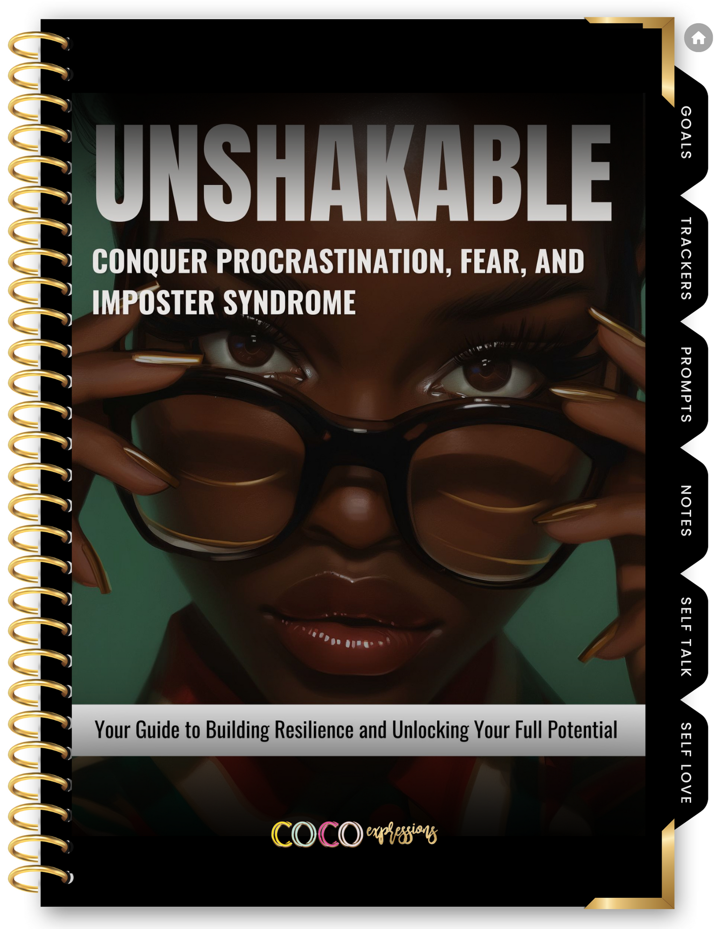 Unshakeable: Conquer Procrastination Digital Journal