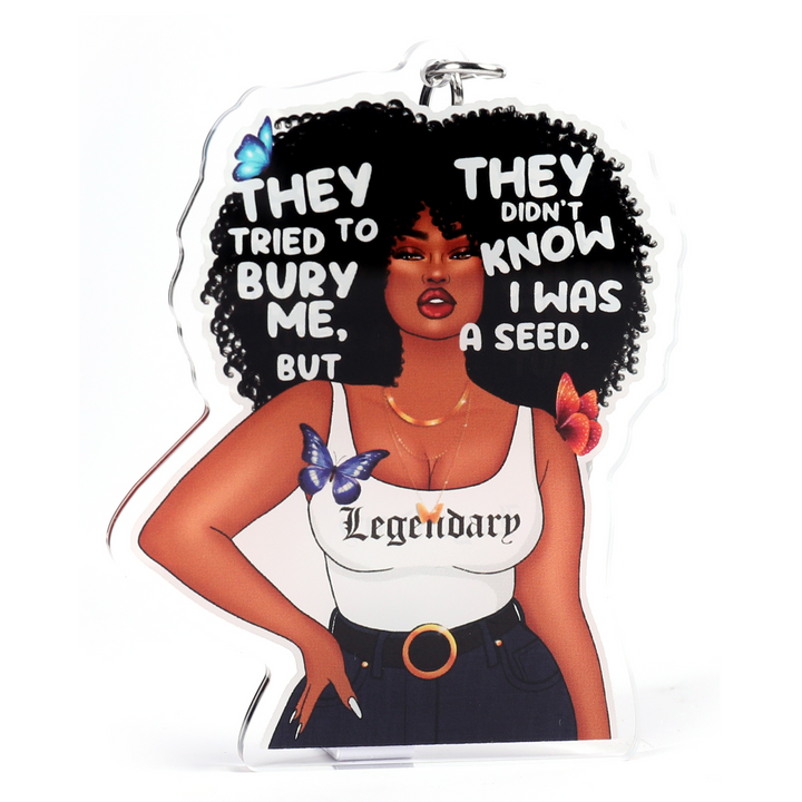 The Seed | OOPS Version | Black Girl Keychain
