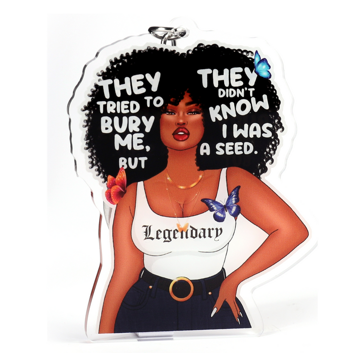 The Seed | OOPS Version | Black Girl Keychain