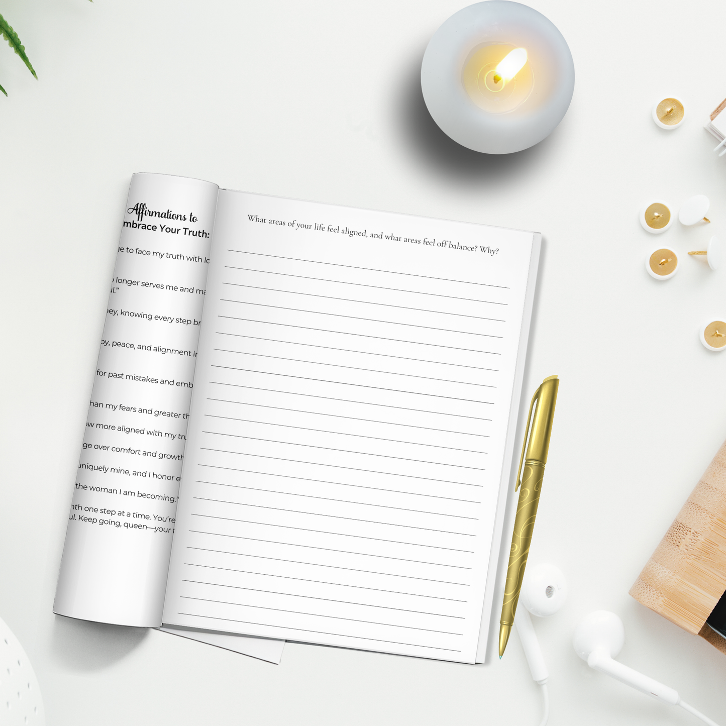 The Audacity to Be Her – 6-Month Guided Journal & GPT Experience