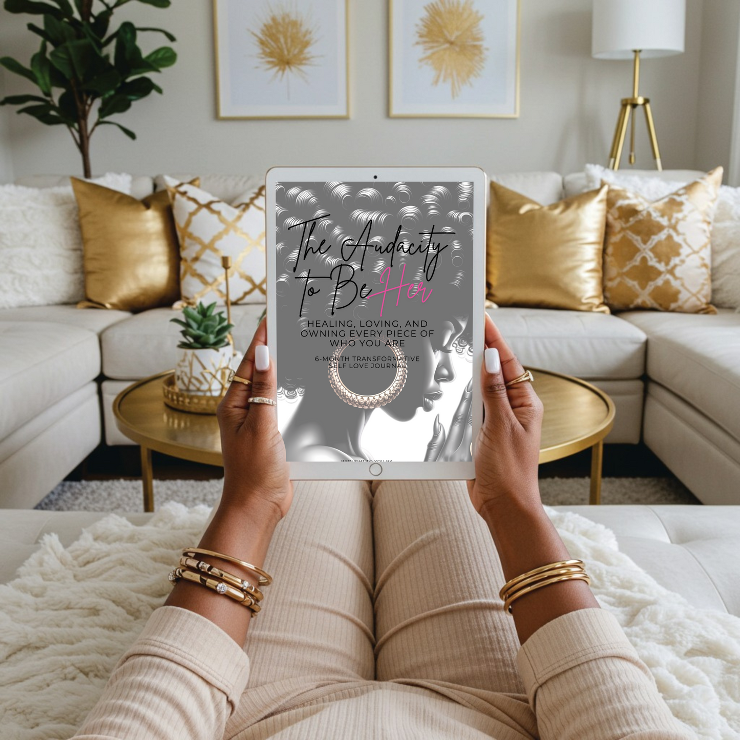 The Audacity to Be Her – 6-Month Guided Journal & GPT Experience