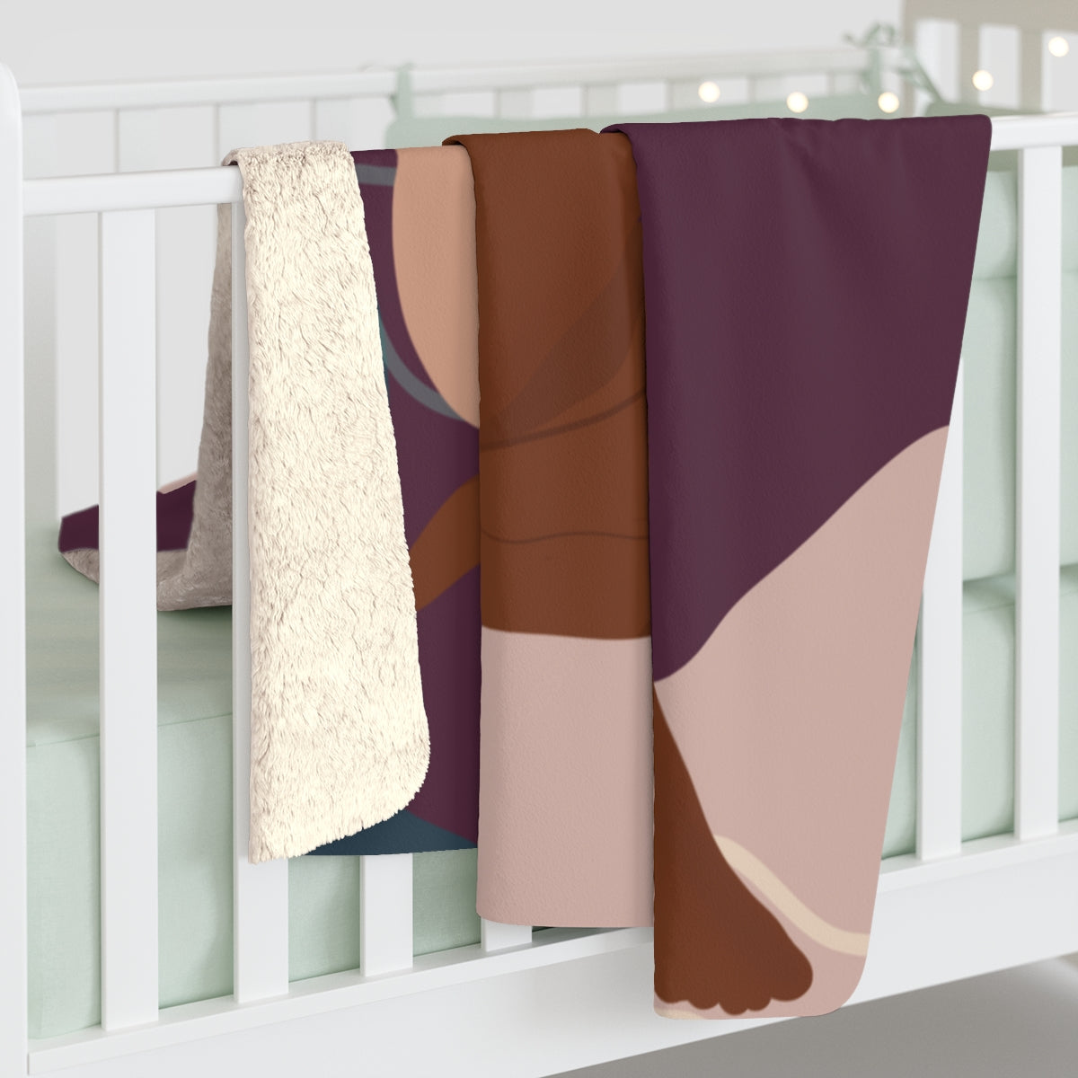 I am Evolving! Sherpa Fleece Blanket