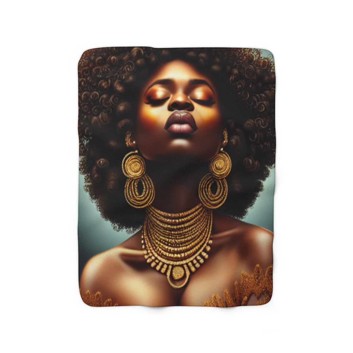 Black Essence Sherpa Fleece Blanket