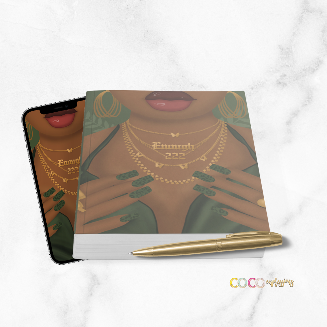 I am Enough - Green! Journal & Notebook